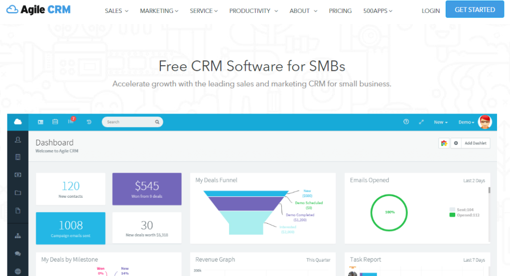 Agile-CRM-best-free-crm
